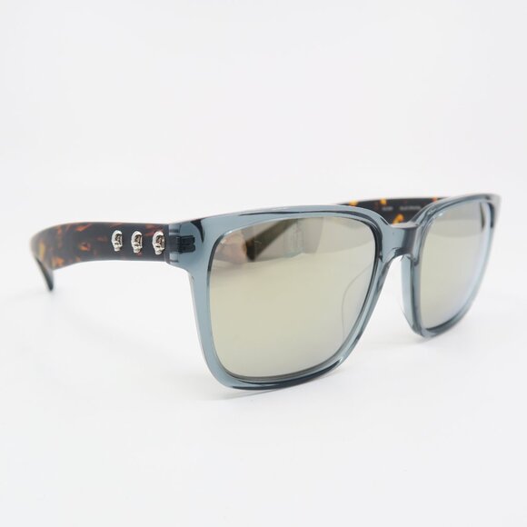 John Varvatos Sunglasses Other - John Varvatos SJV554 56mm Blue Crystal Mirror with Skulls, New Men's Sunglasses.